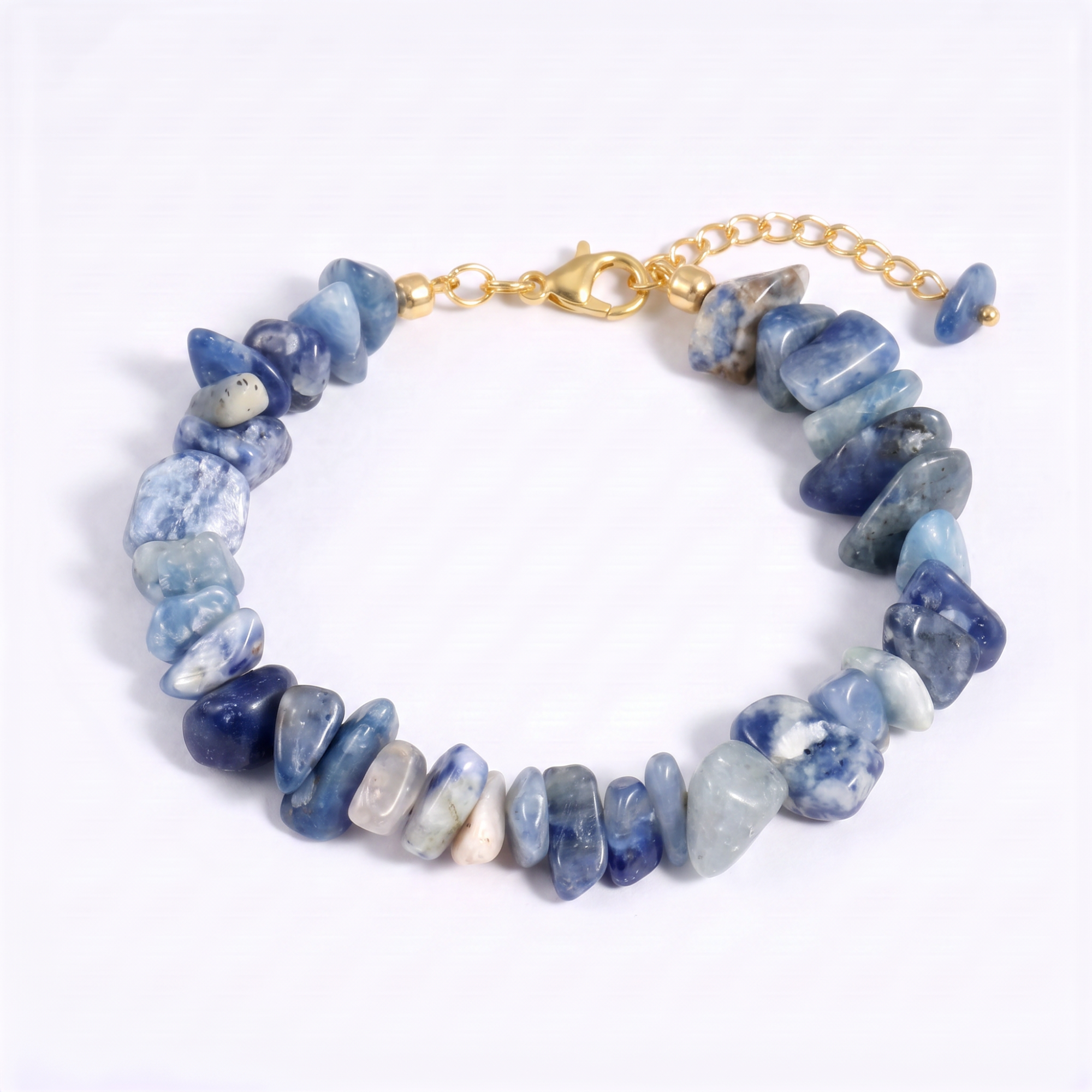 Lapis Lazuli Chip Bracelet