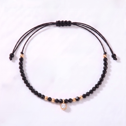 Black Tourmaline Spark Bracelet