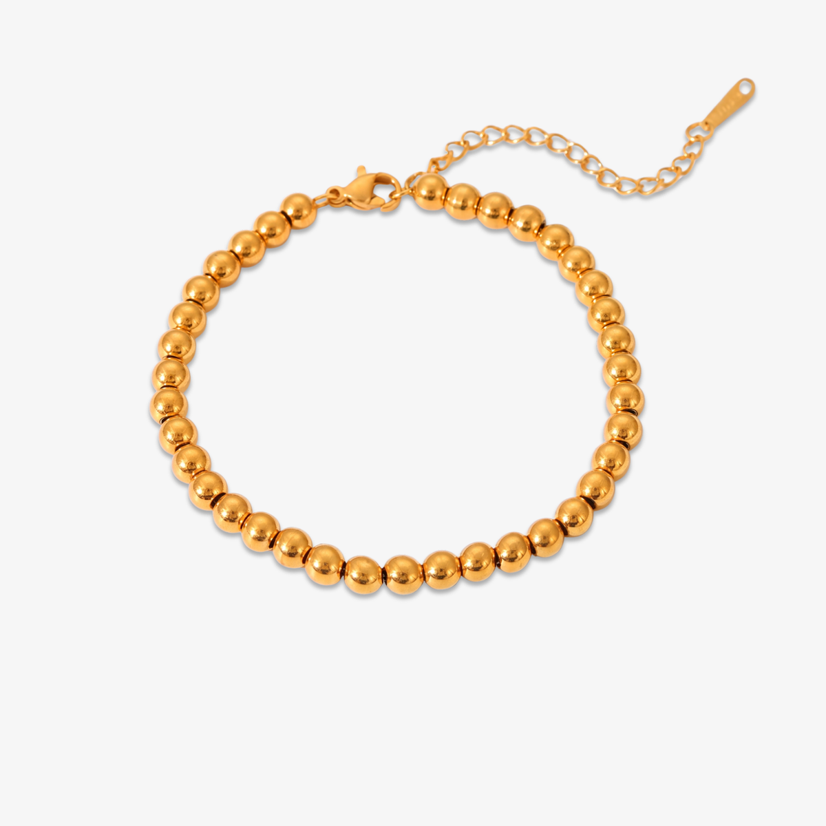 Gold Bead Bracelet