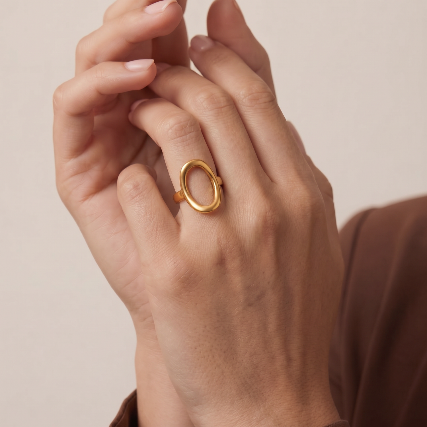 Elipse Ring Gold