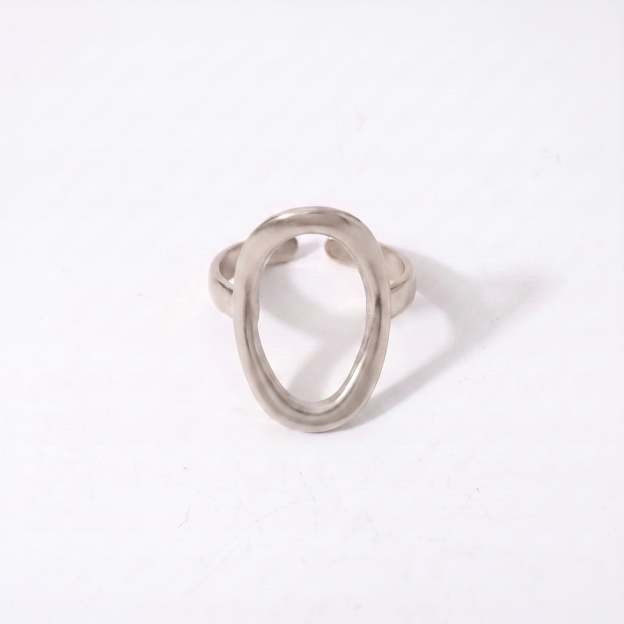 Elipse Ring Silver