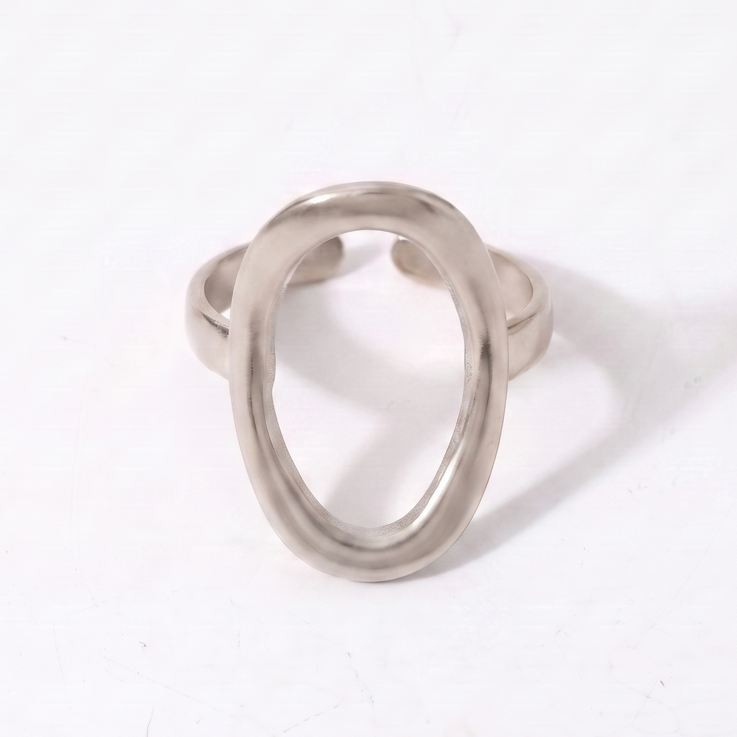 Elipse Ring Silver