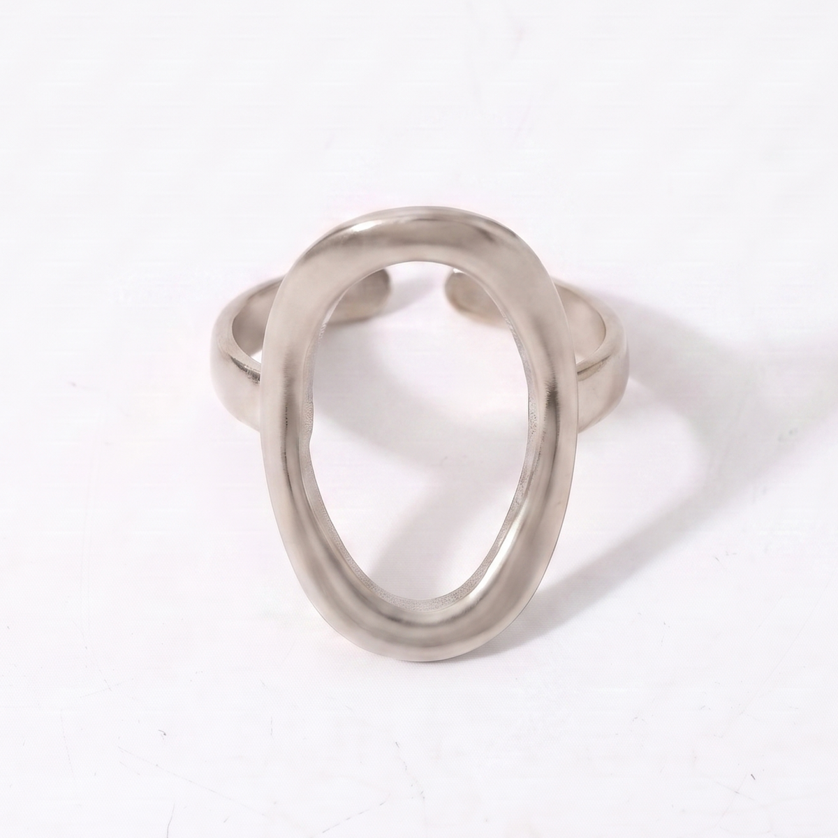 Elipse Ring Silver