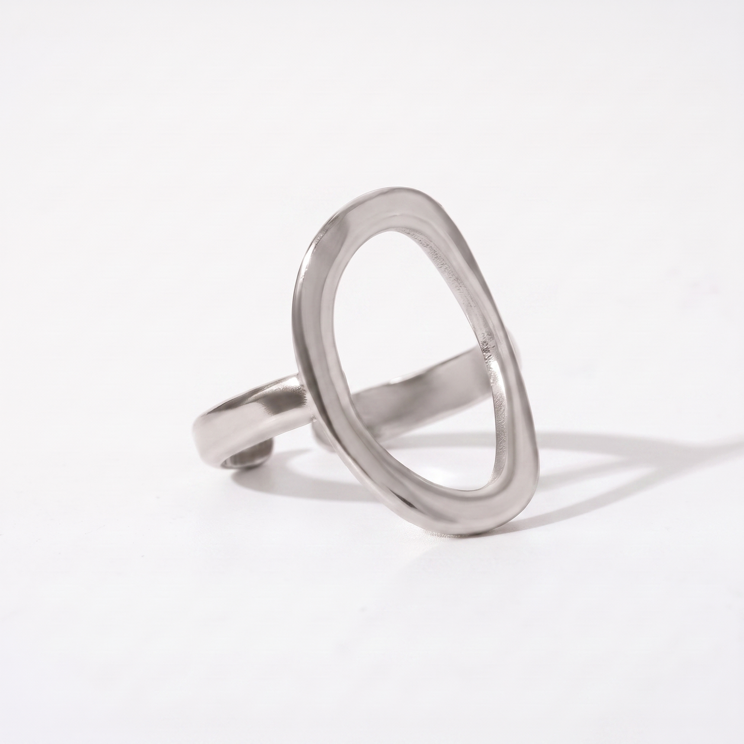 Elipse Ring Silver