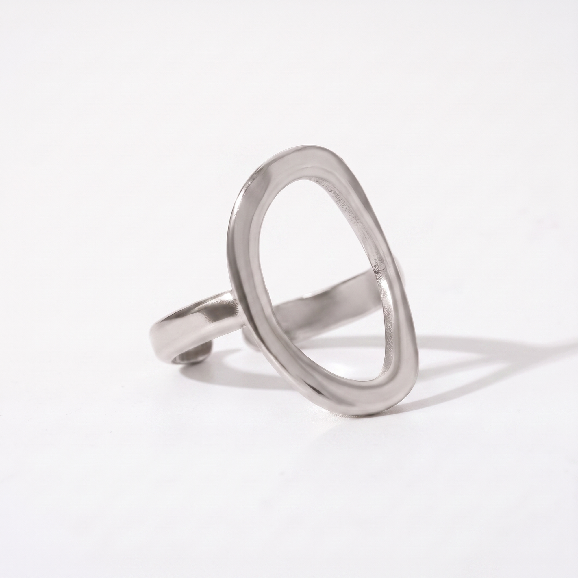 Elipse Ring Silver
