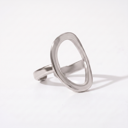 Elipse Ring Silver
