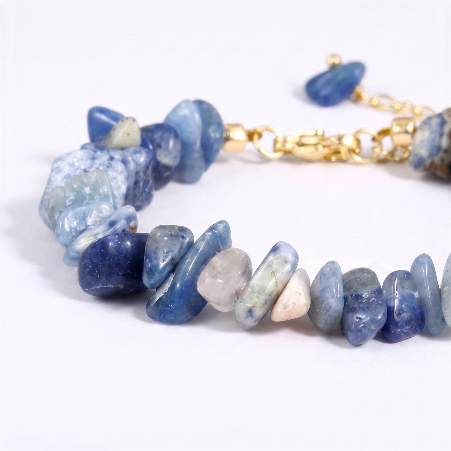 Lapis Lazuli Chip Bracelet