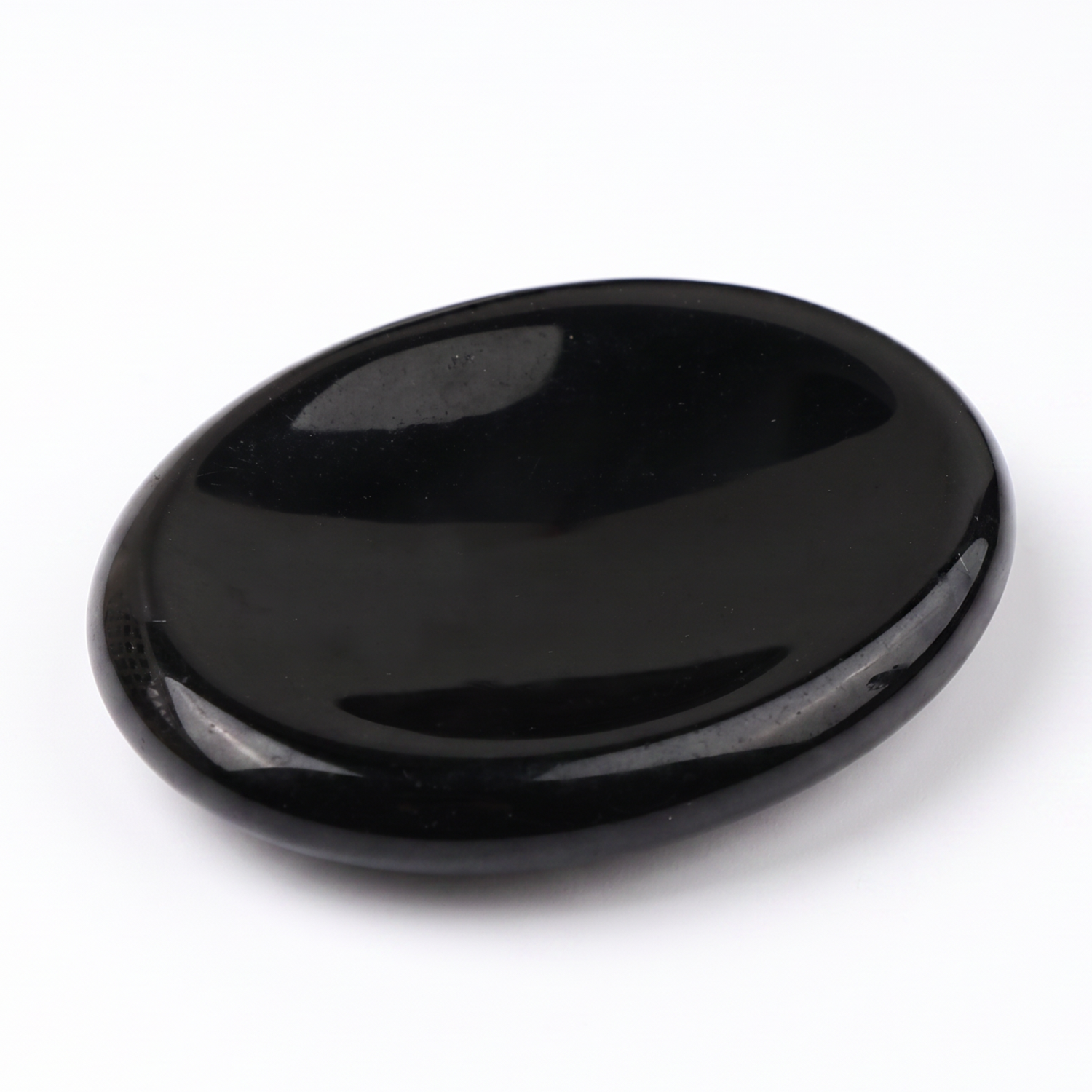 Black Tourmaline Worry Stone