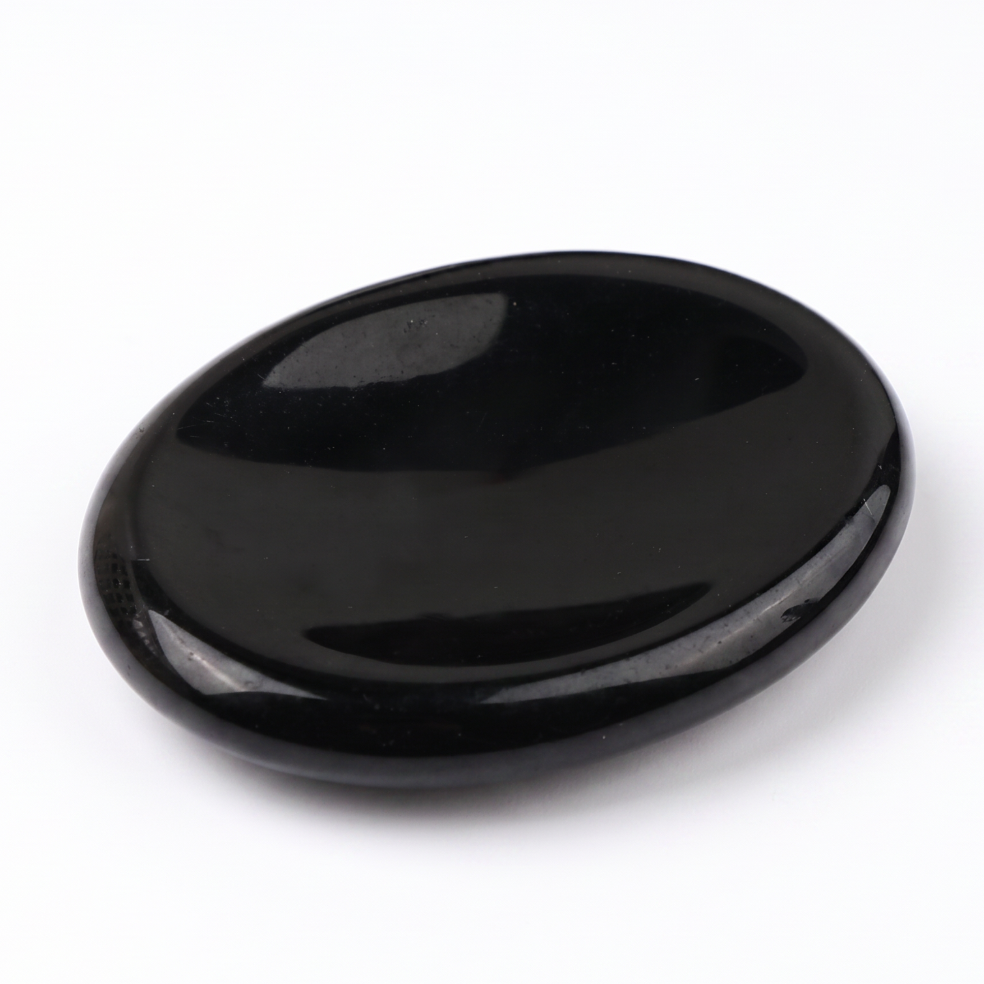 Black Tourmaline Worry Stone