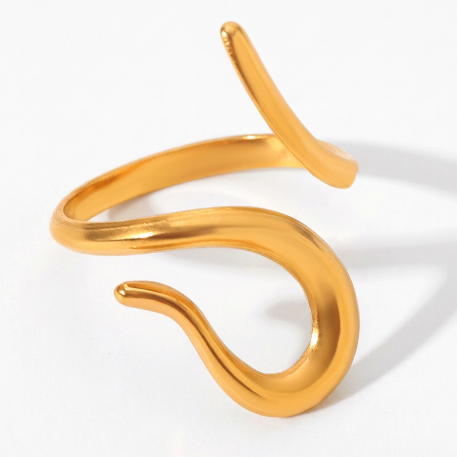 Sierpe Ring Gold