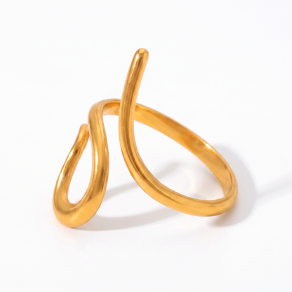 Sierpe Ring Gold
