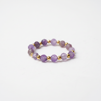 Amethyst Aura Ring