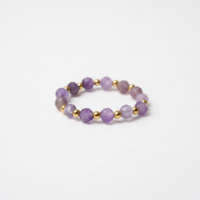 Amethyst Aura Ring