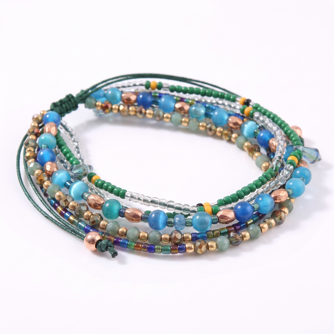 Boho Beads Pack Blue