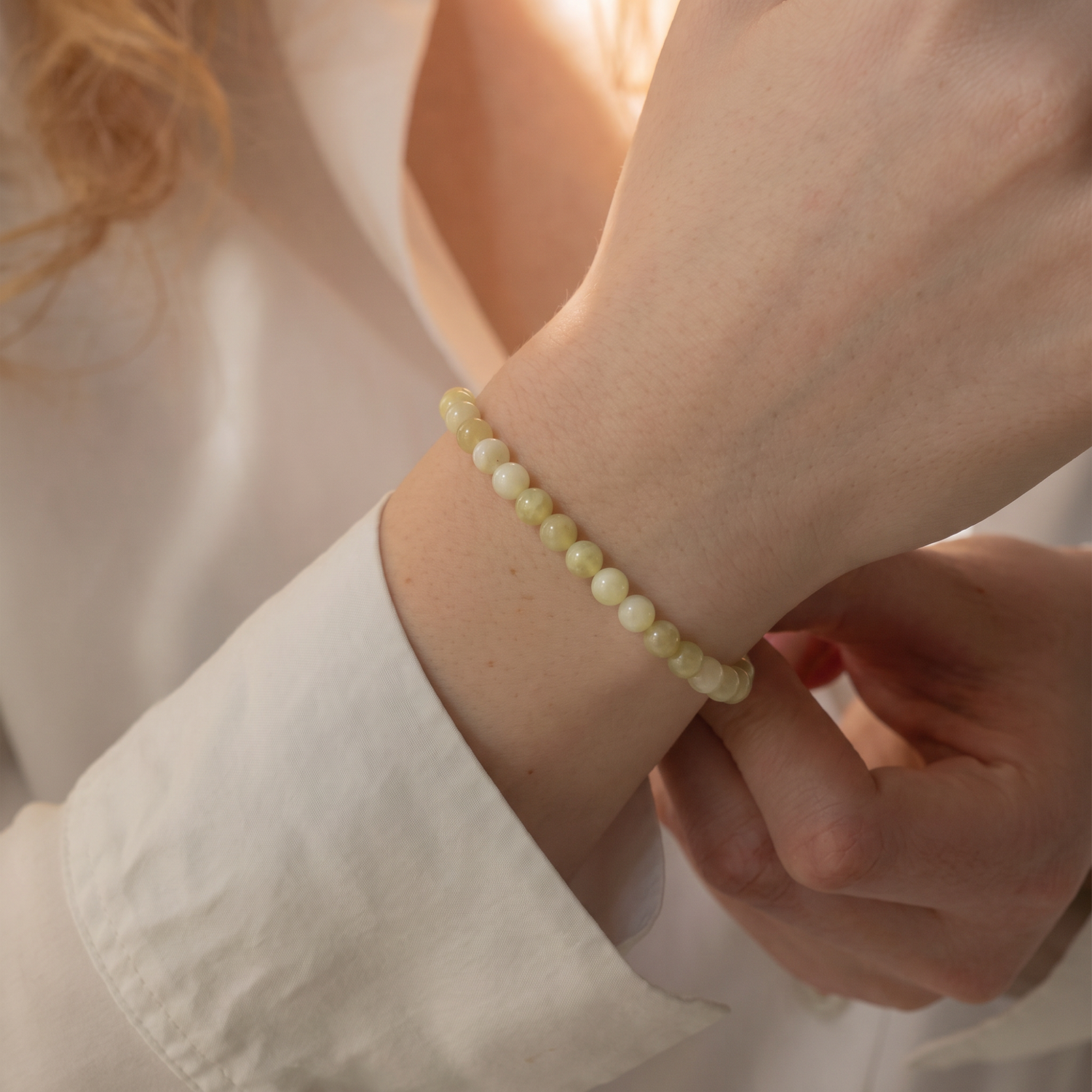 Lemon Jade Energy Bracelet