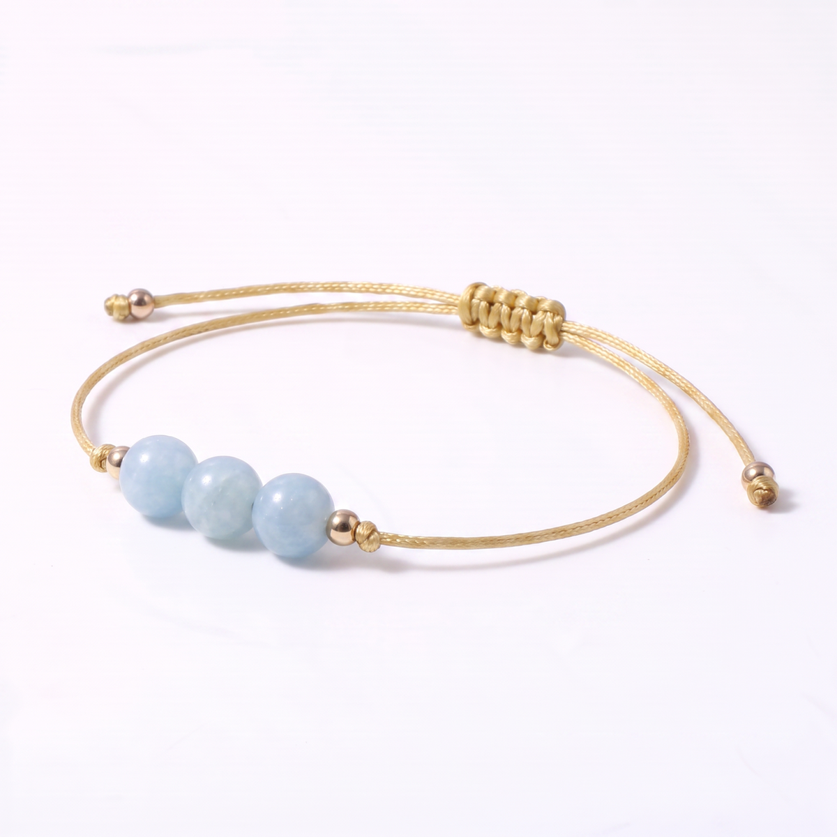 Aquamarine Pebble Bracelet