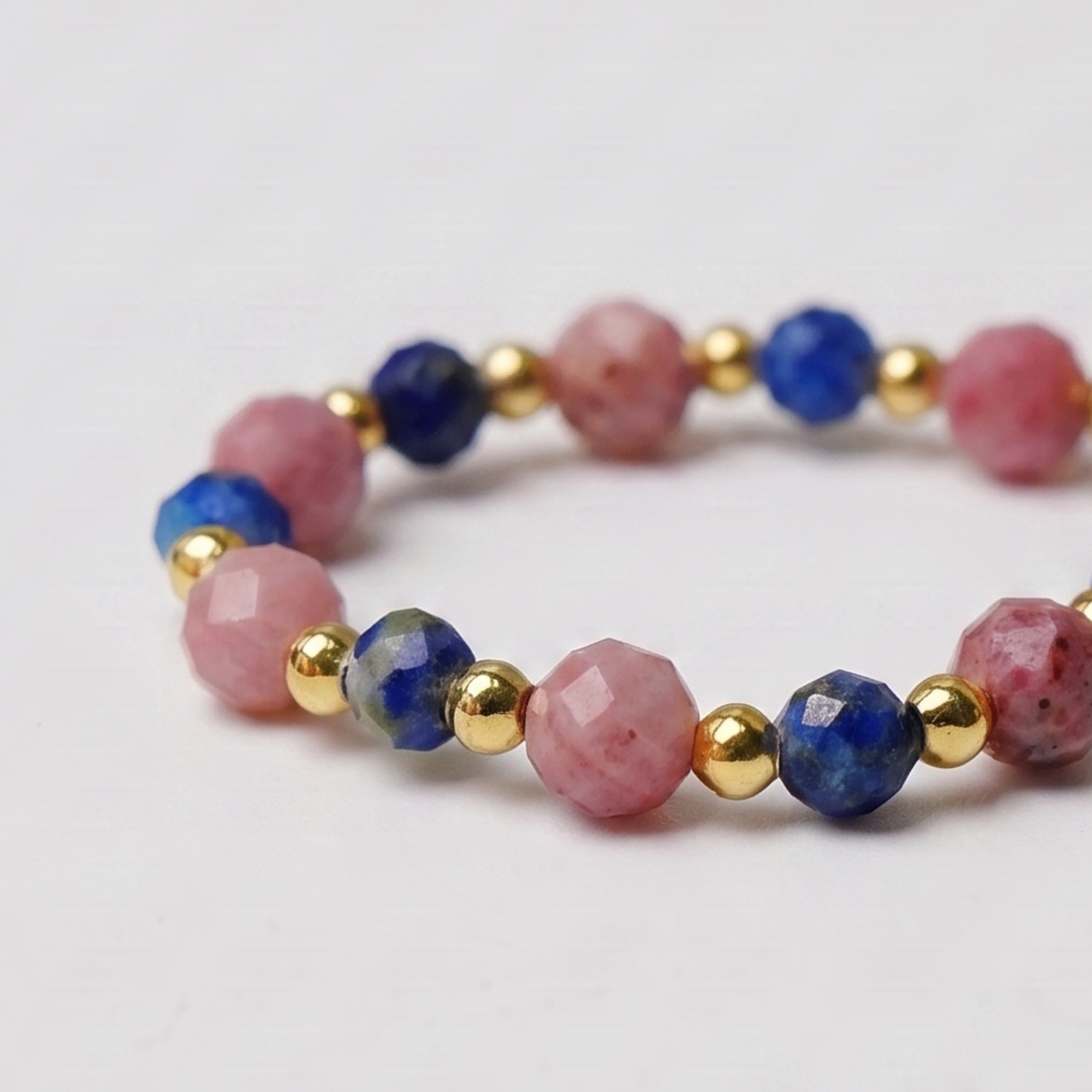 Lapis &amp; Tourmaline Aura Ring