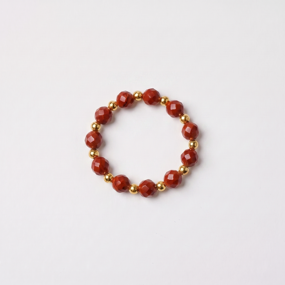 Red Stone Aura Ring
