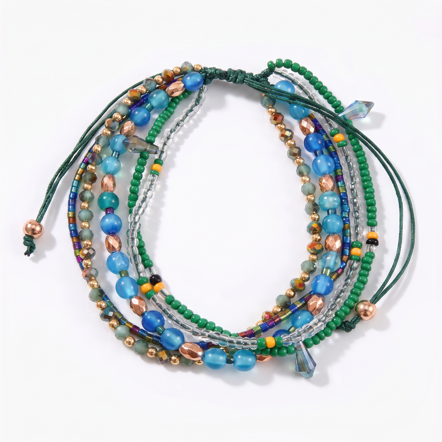 Boho Beads Pack Blue