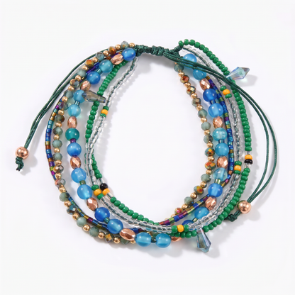 Boho Beads Pack Blue