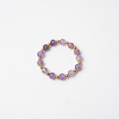 Amethyst Aura Ring