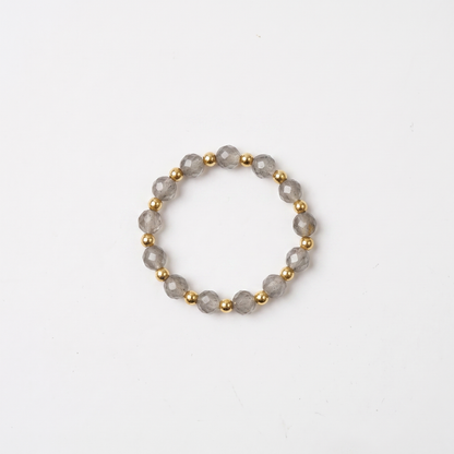 Smoky Quartz Aura Ring