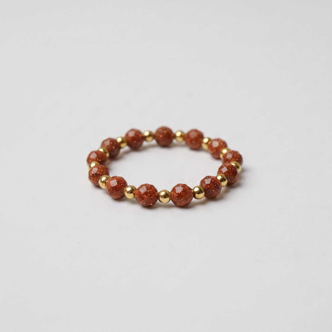 Gold Sand Aura Ring