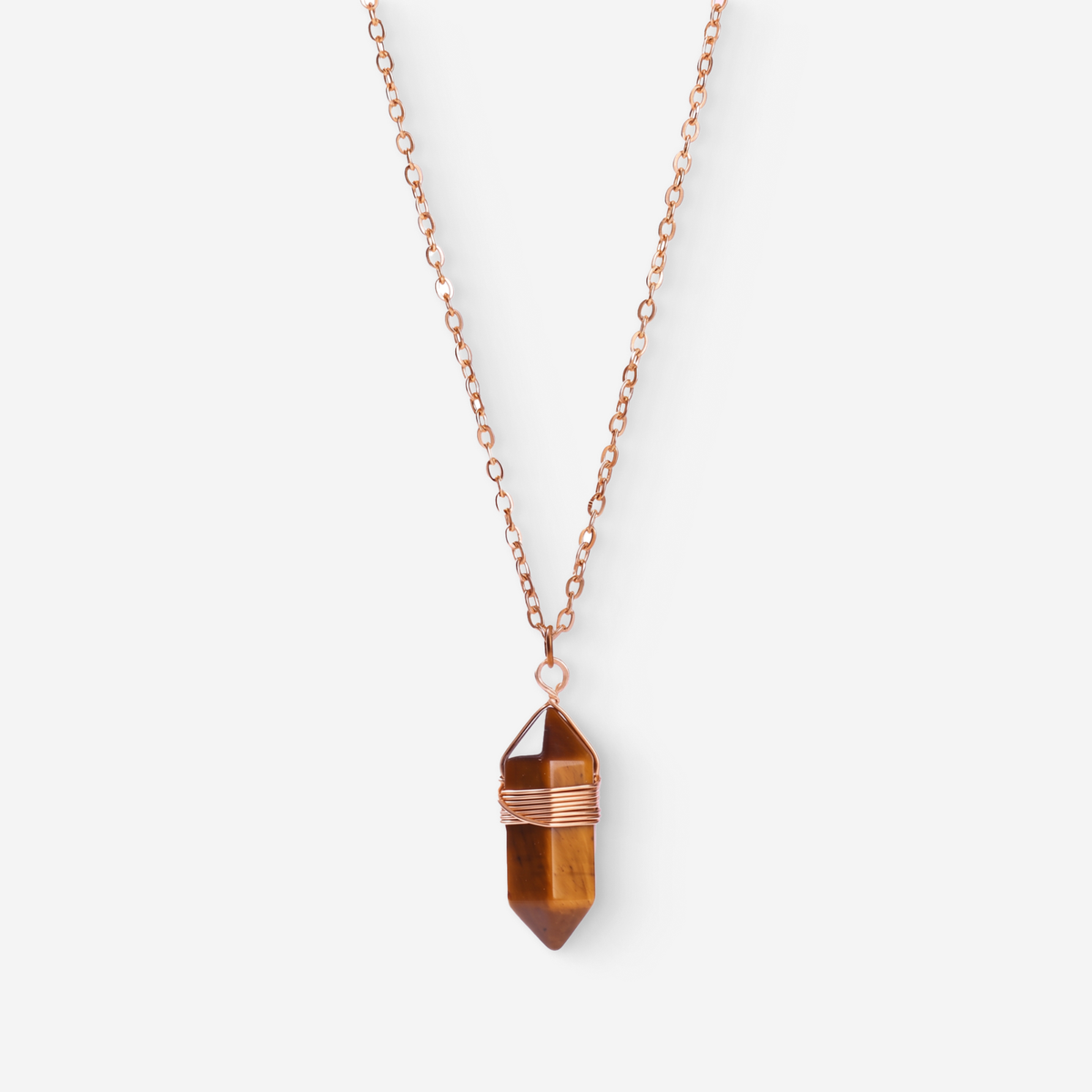 Tiger Eye Healing Necklace