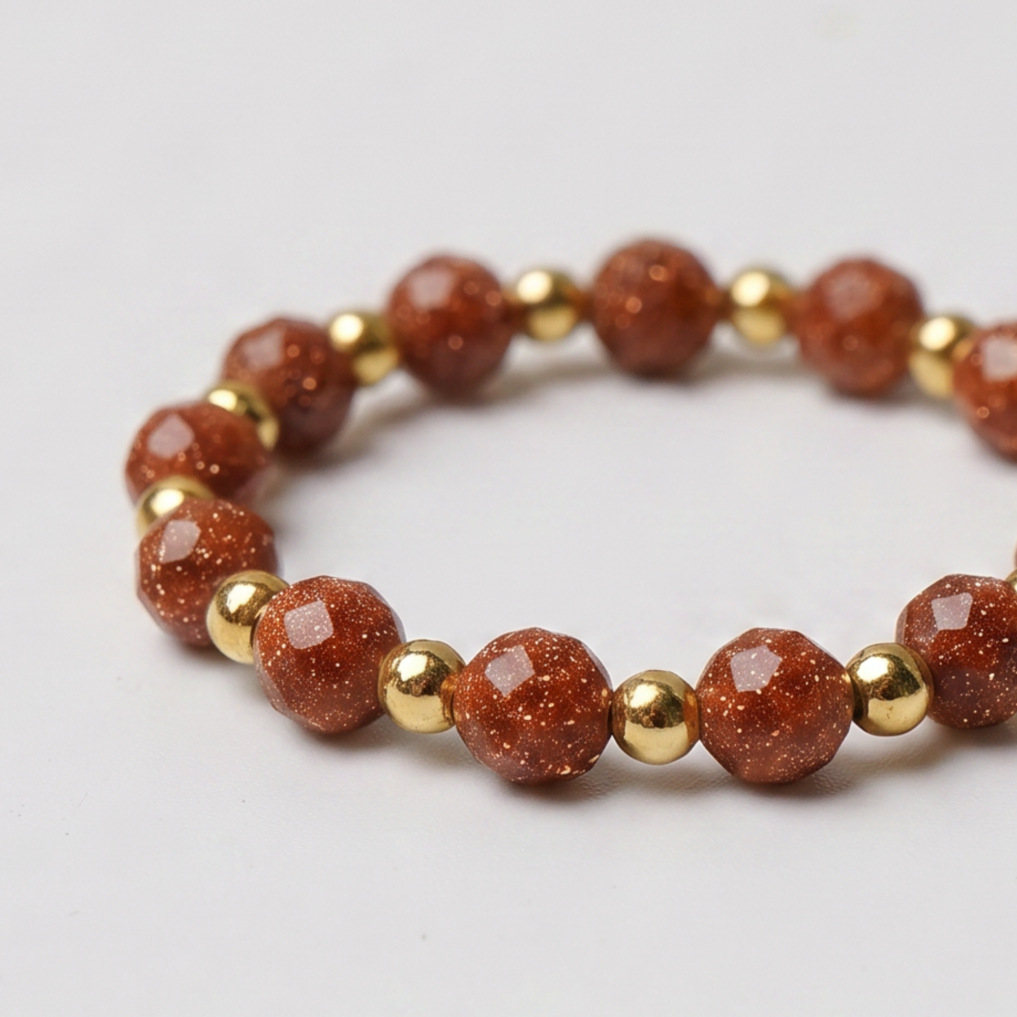 Gold Sand Aura Ring