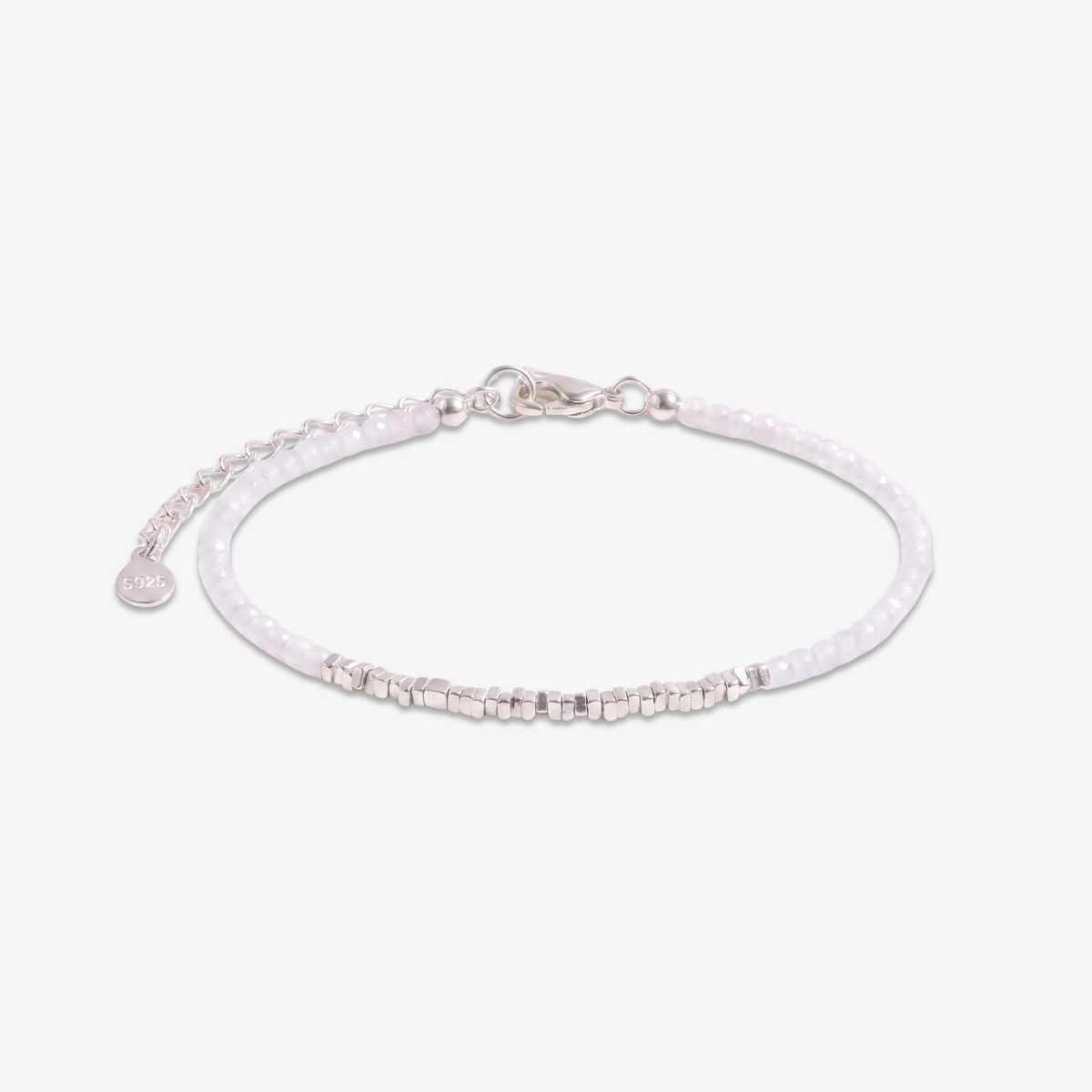Silver Sky & Quartz Bracelet