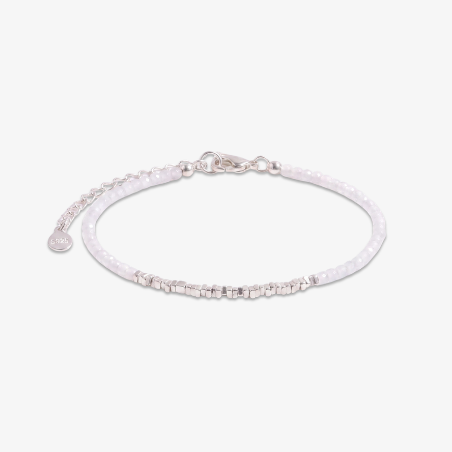Silver Sky & Quartz Bracelet