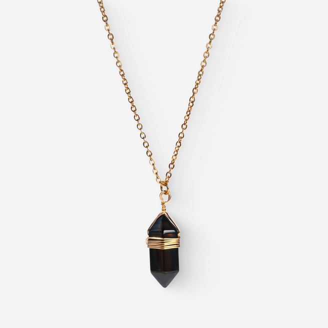 Black Tourmaline Healing Necklace