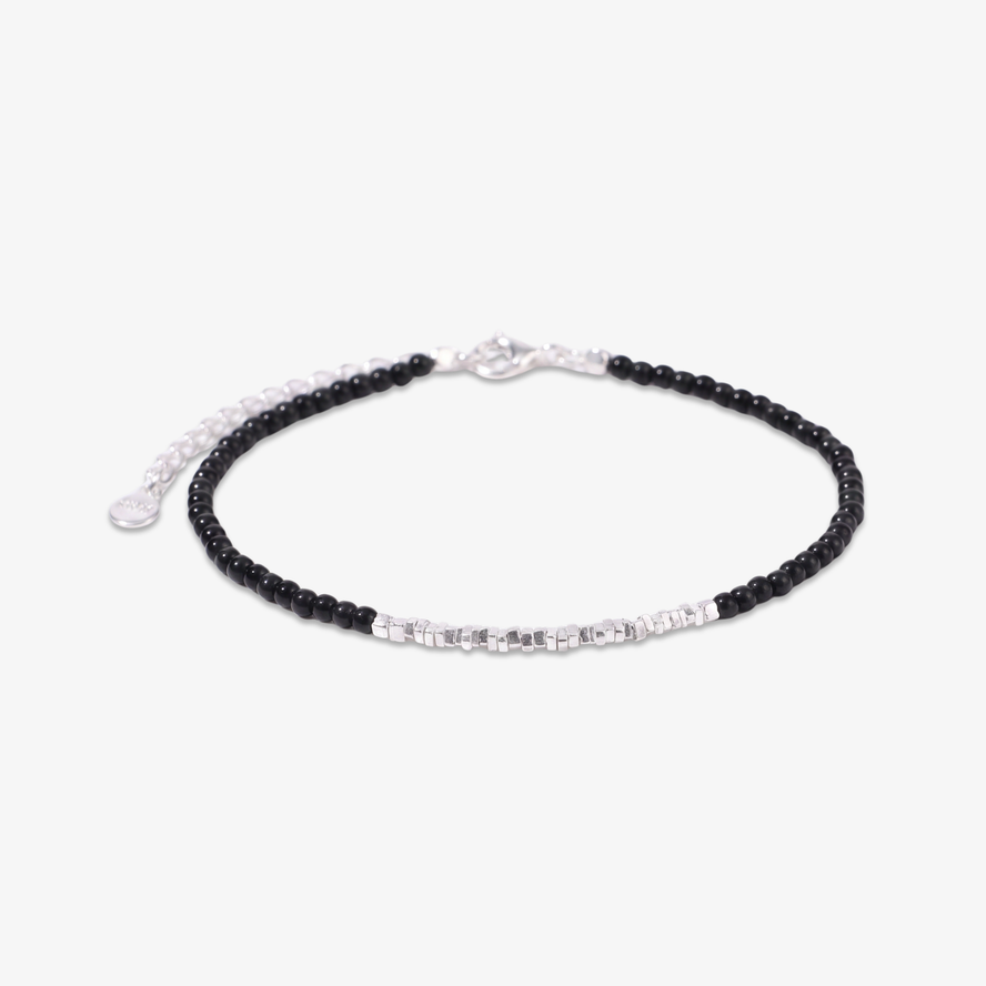 Silver Sky Miyuki Bracelet