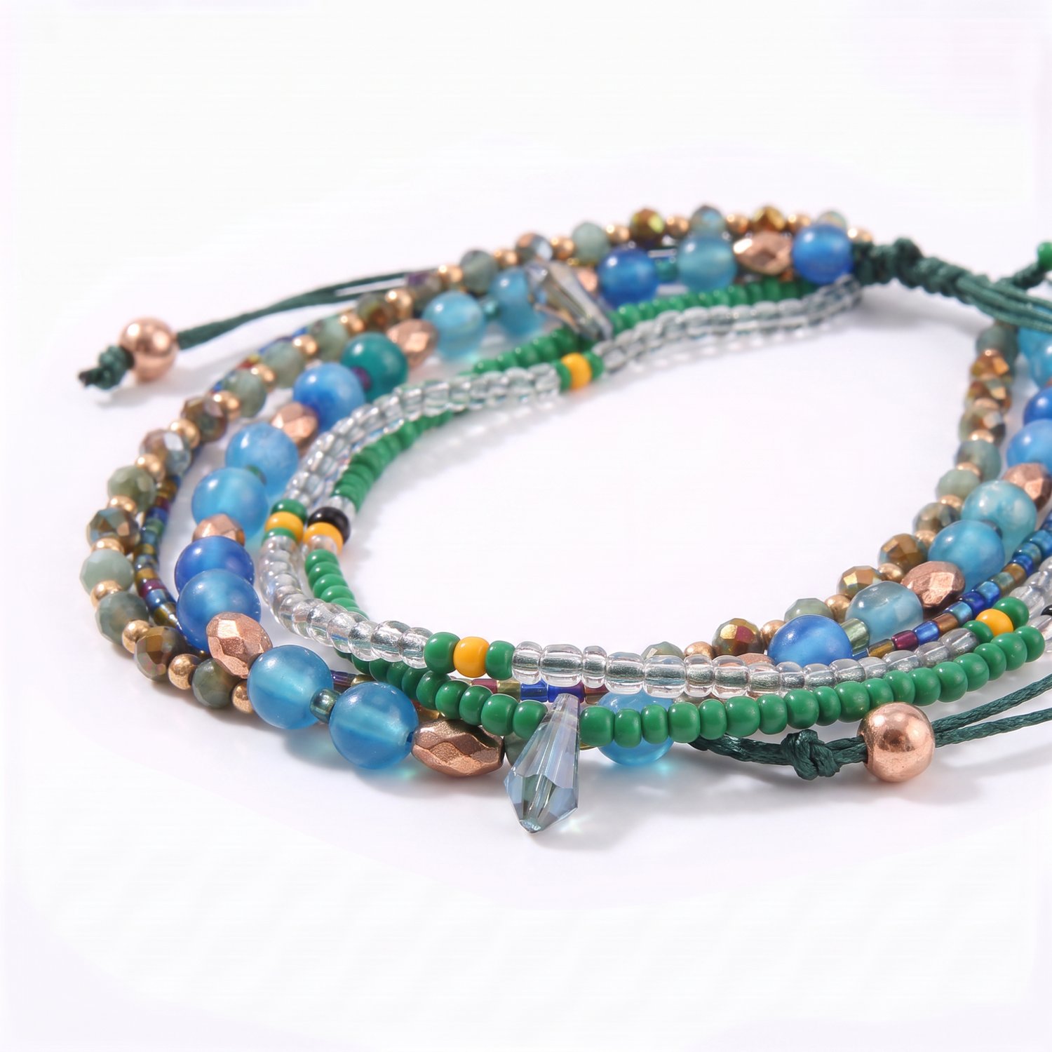Boho Beads Pack Blue