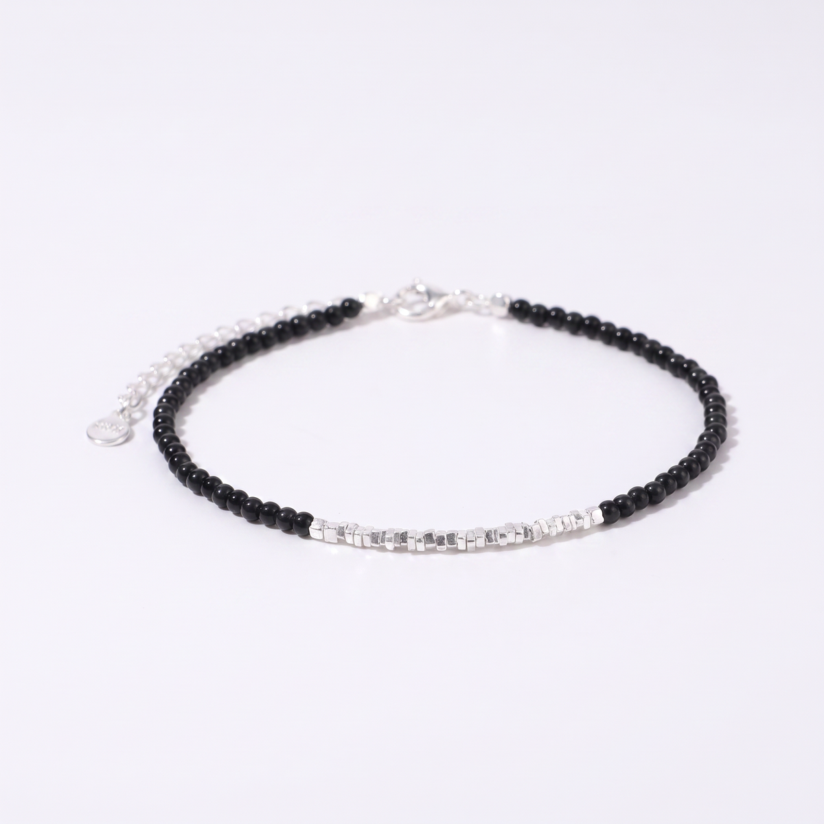Silver Sky Miyuki Bracelet