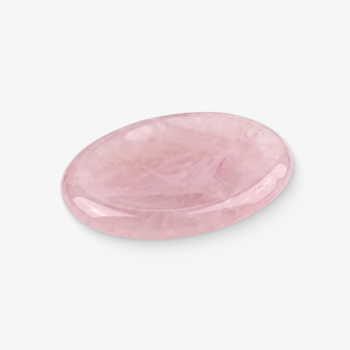 Rose Quartz Worry Stone