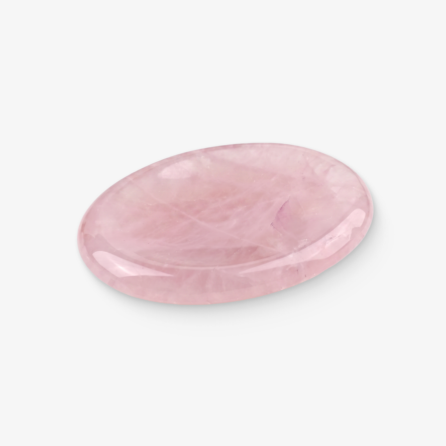Rose Quartz Worry Stone