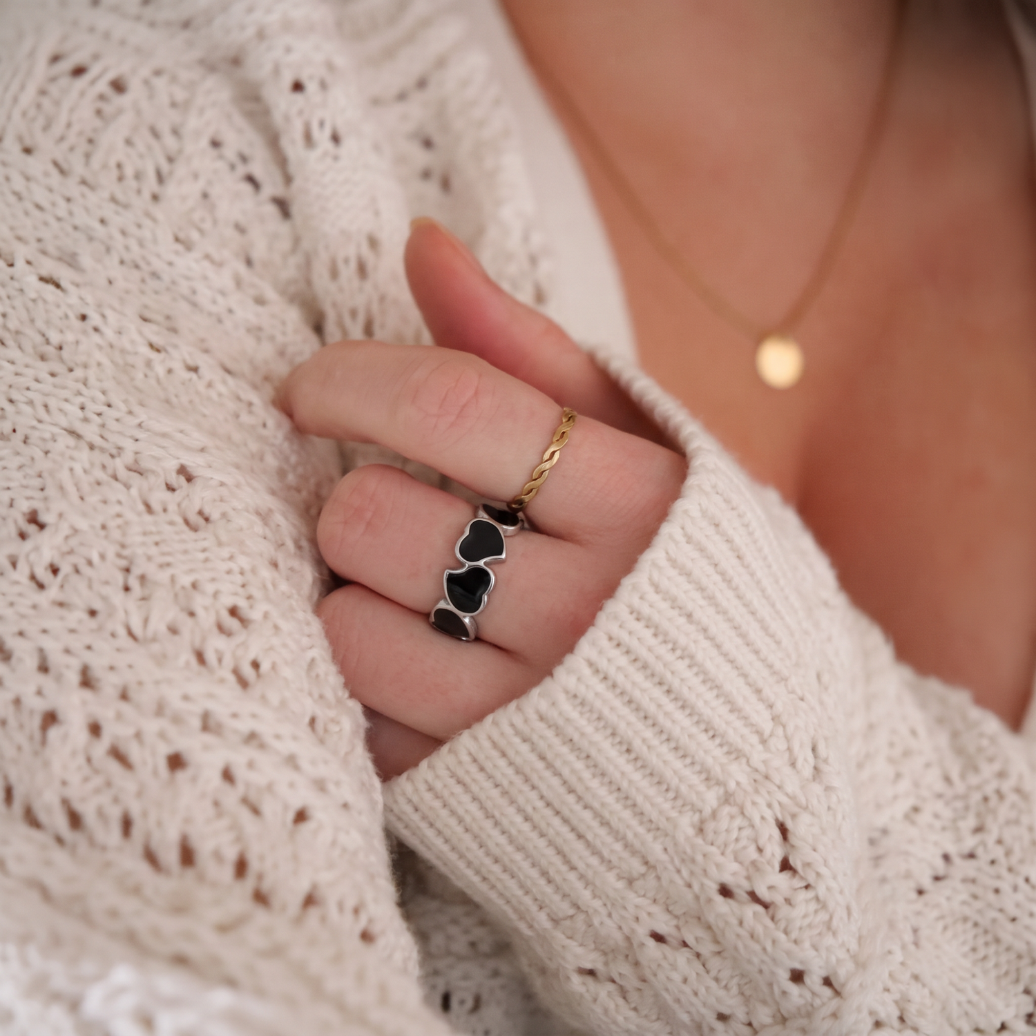 Corazón Ring Silver