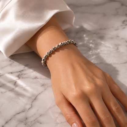 Spotted Stone Energy Bracelet