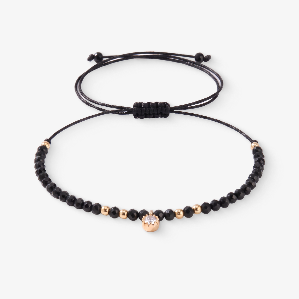 Black Tourmaline Spark Bracelet
