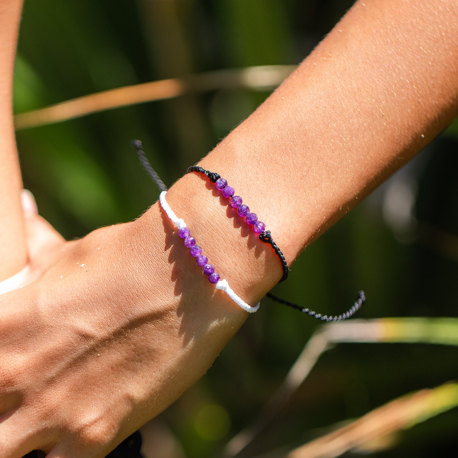 Amethyst Aura Bracelet