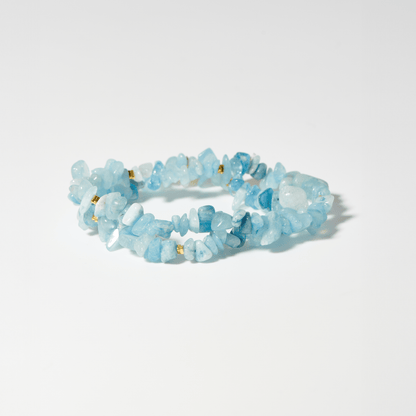 Aquamarine Healing Anklet