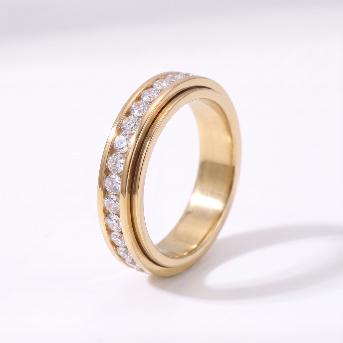 Pavé Fidget Ring