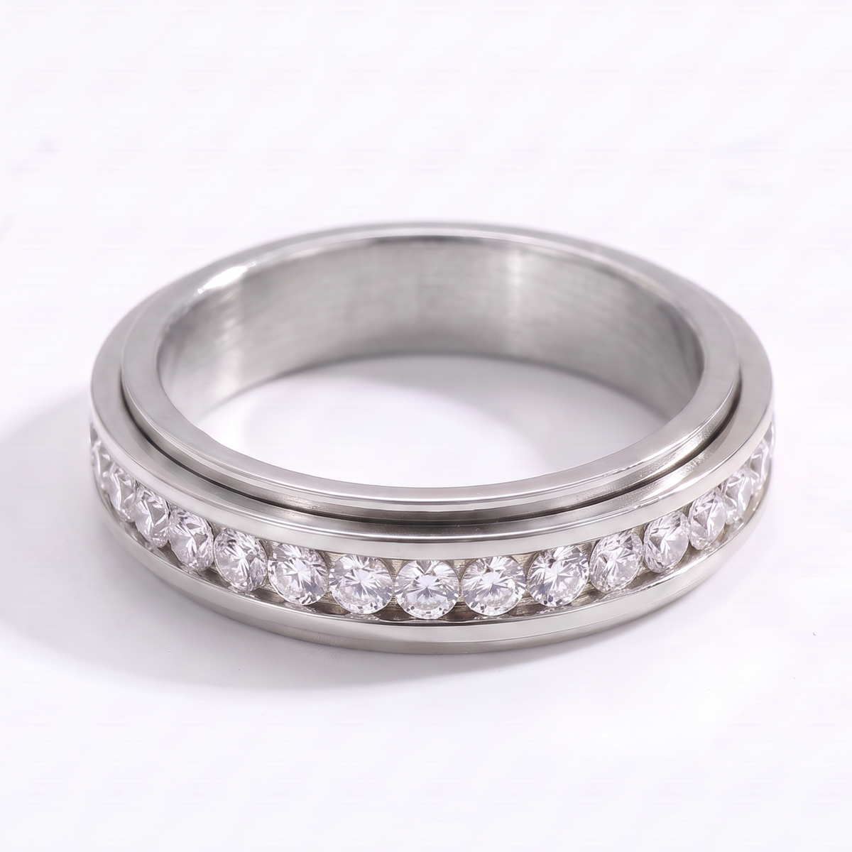 Pavé Fidget Ring