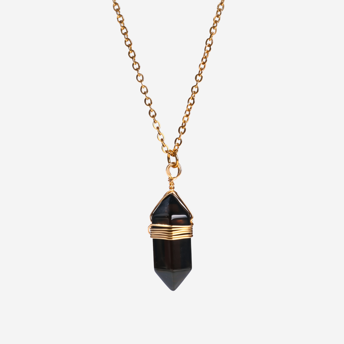 Black Tourmaline Healing Necklace