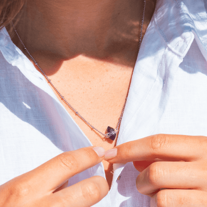 Amethyst Healing Necklace