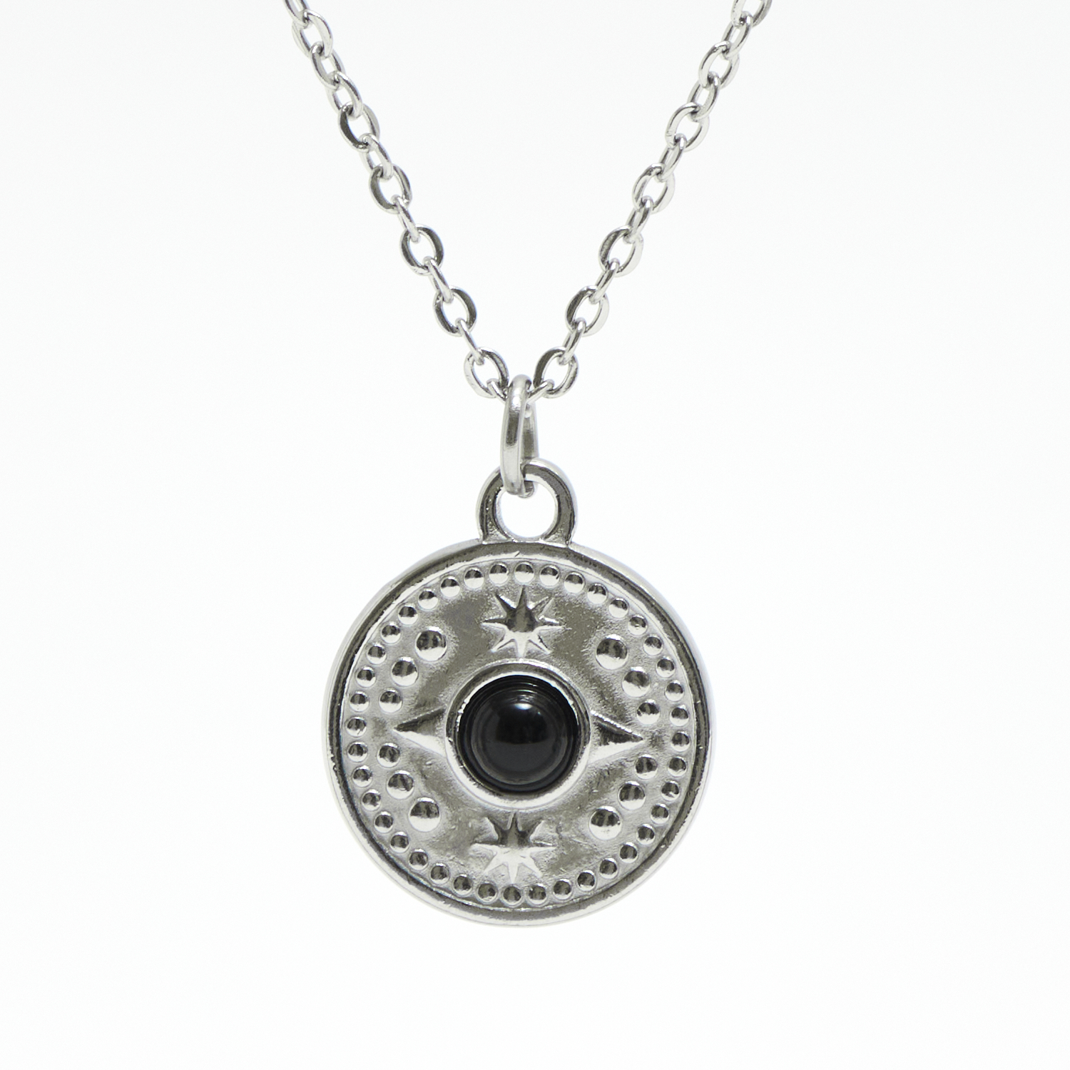 Obsidian Aura Necklace