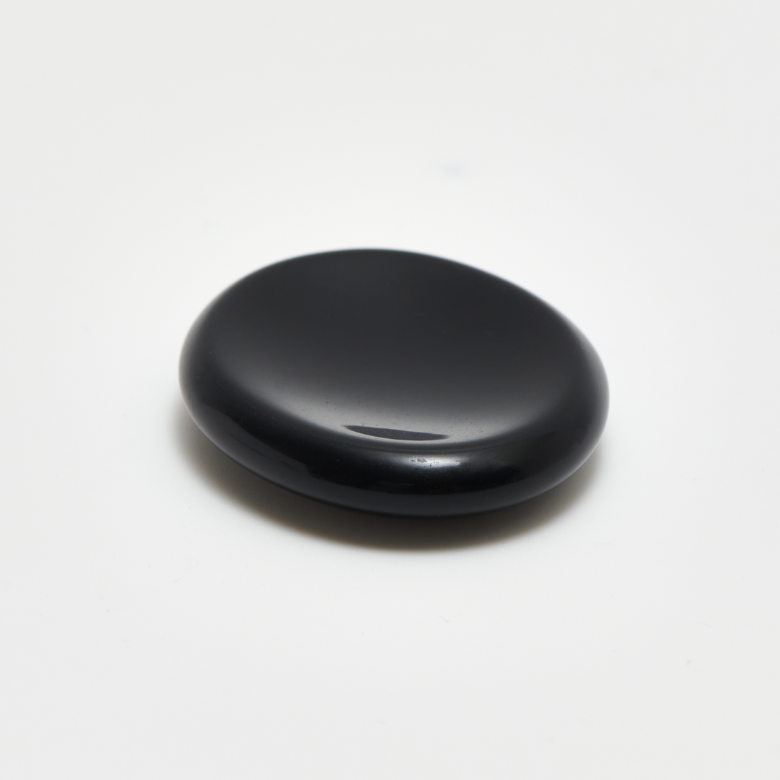 Obsidian Worry Stone