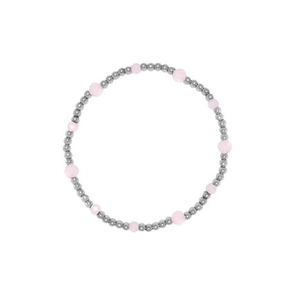 Rose Quartz Stretch Bracelet