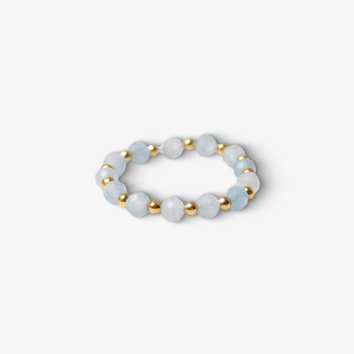 Aquamarine Aura Ring